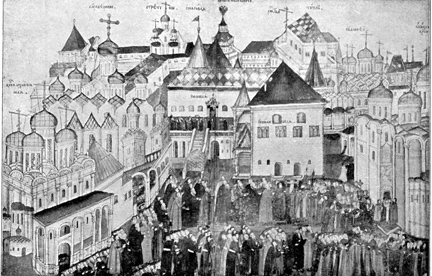Cathedral Square in the XVII Century
