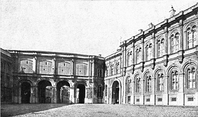 Interior Courtyard of the Great Kremlim Palace