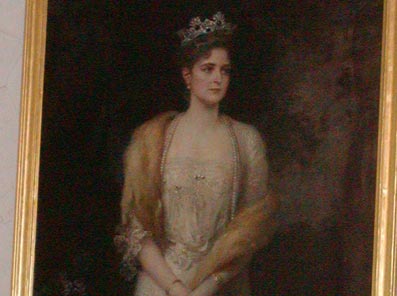 Kaulbach's Painting of Alexandra