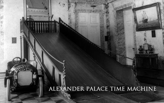 Mountain Slide in the Marble Hall of the Alexander Palace