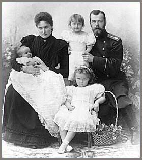 Nicholas, Alexandra and their family