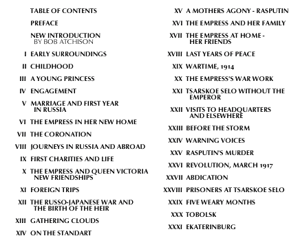 Table of Contents