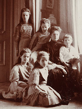 Alexandra and her children