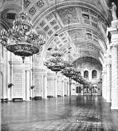 St. George Hall in the Kremlin