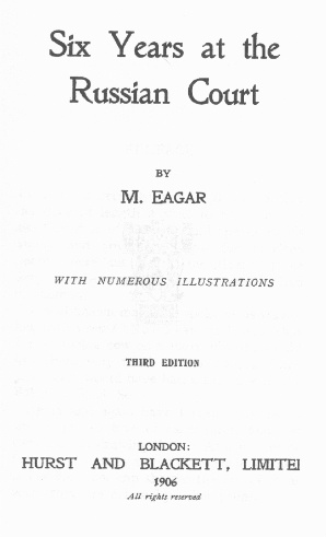 Six Years at the Russian Court