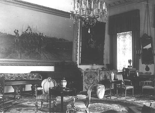 View of the Formal Reception Room in the Alexander Palace