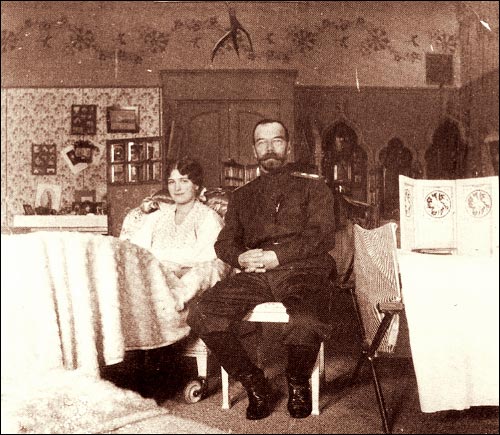Maria and Nicholas in her bedroom Maria and Nicholas in Her Bedroom