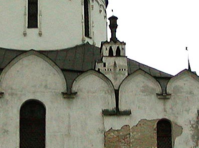 Decorative Chimney on the Roof