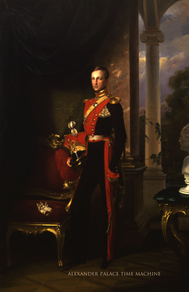 Painting by Franz Kruger of Romanov Grand Duke