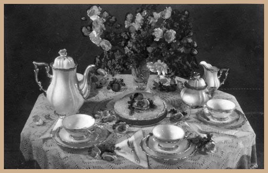 A Beautiful Edwardian Table Setting