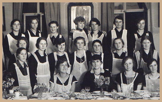 A Group Edwardian Servants