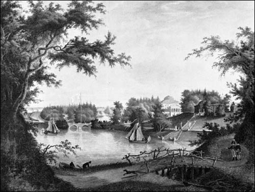 Pavlovsk and Marienthal Pond