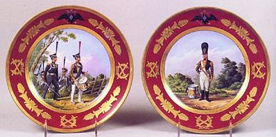 Two Military Plates