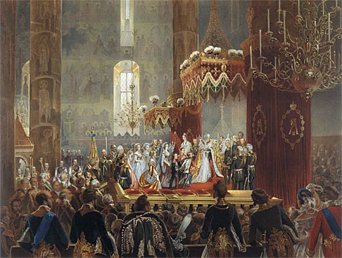 Romanov Coronation in the Kremlin